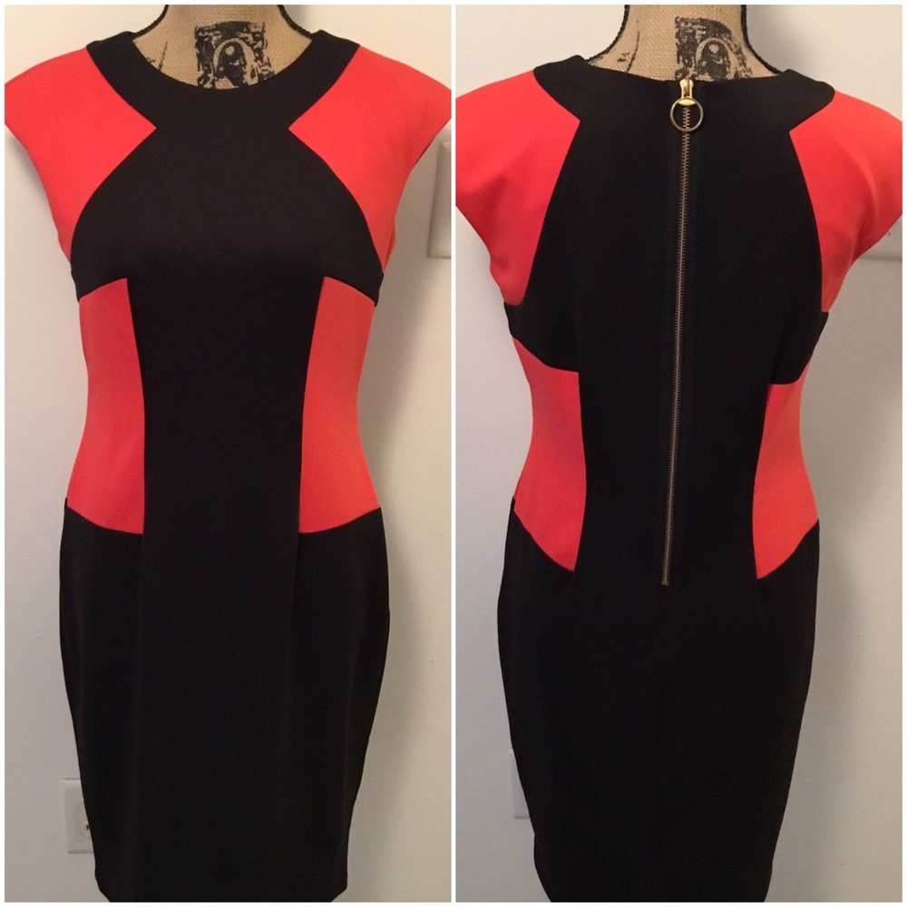 Beautiful R & M Richards Color Block Dress